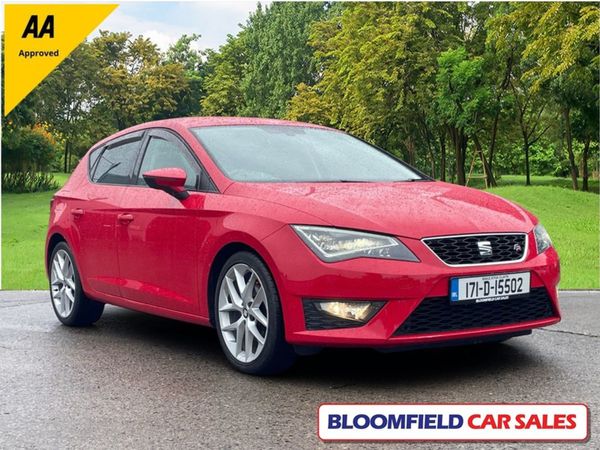 SEAT Leon Hatchback, Petrol, 2017, Red