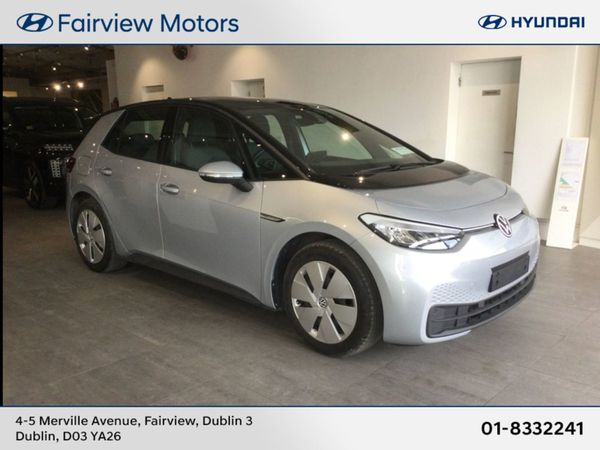 Volkswagen ID.3 Hatchback, Electric, 2022, Silver