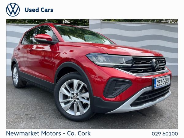 Volkswagen T-Cross SUV, Petrol, 2025, Red