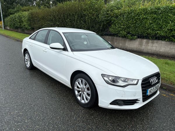 Audi A6 Saloon, Diesel, 2014, White