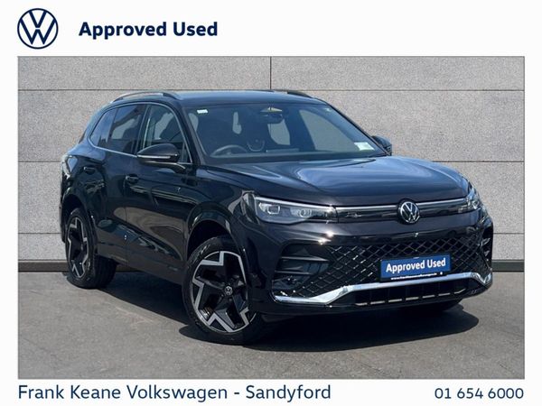 Volkswagen Tiguan SUV, Petrol Plug-in Hybrid, 2024, Black