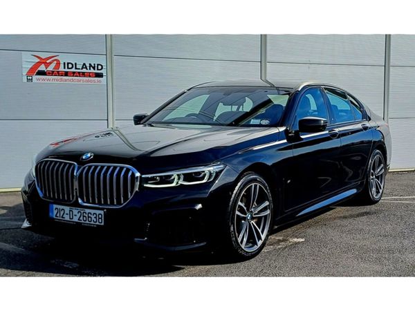 BMW 7-Series Saloon, Diesel Hybrid, 2021, Black