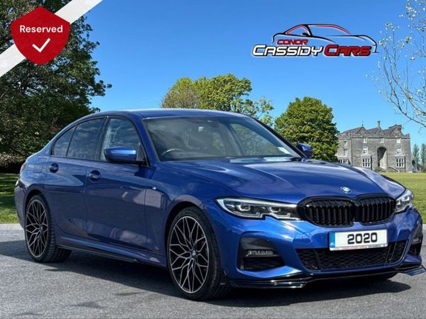BMW 3-Series Saloon, Hybrid, 2020, Blue