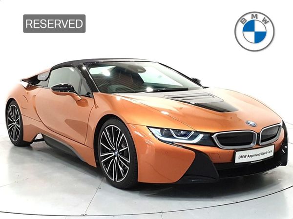 BMW i8 Cabriolet, Petrol Plug-in Hybrid, 2019, Orange