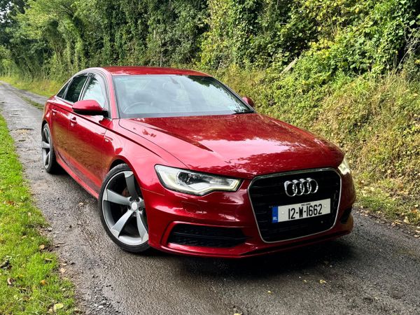 Audi A6 Saloon, Diesel, 2012, Red