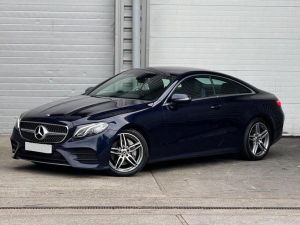 Mercedes-Benz E-Class Coupe, Diesel, 2018, Blue