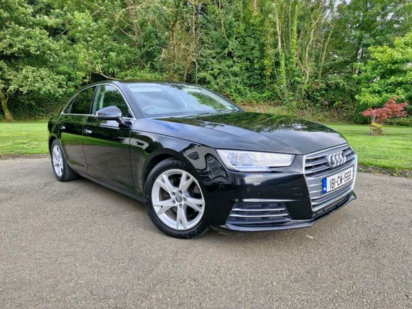 Audi A4 Saloon, Diesel, 2018, Black