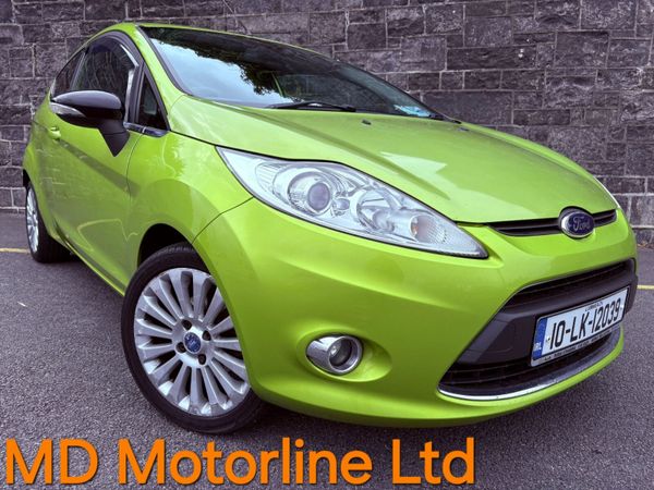 Ford Fiesta Hatchback, Diesel, 2010, Green