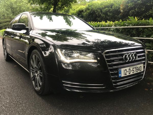 Audi A8 Saloon, Diesel, 2012, Black