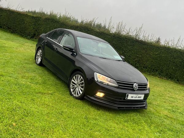 Volkswagen Jetta Saloon, Diesel, 2016, Black