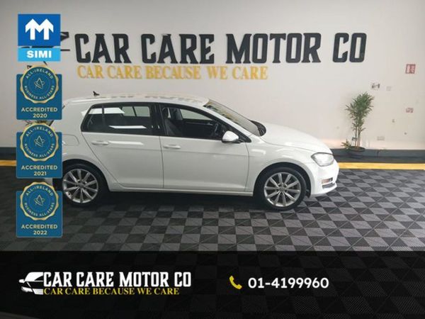 Volkswagen Golf Hatchback, Petrol, 2014, White
