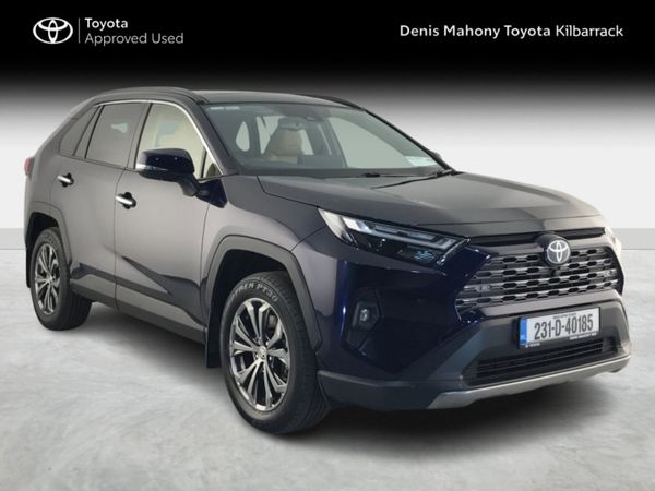 Toyota RAV4 SUV, Petrol Hybrid, 2023, Blue