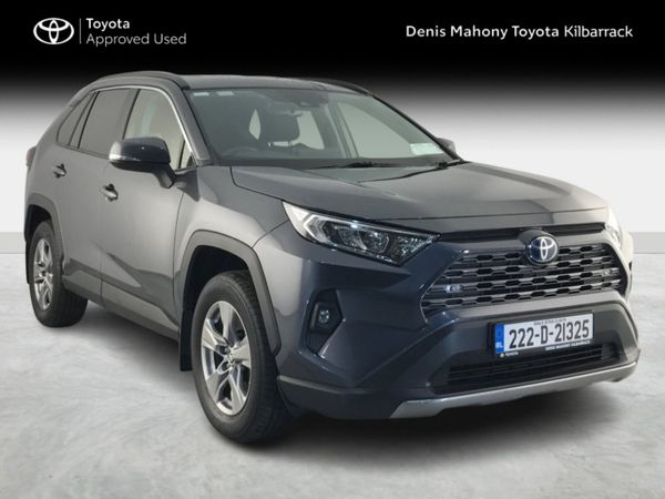 Toyota RAV4 SUV, Petrol Hybrid, 2022, Grey