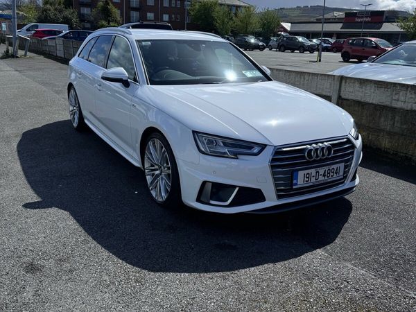Audi A4 Estate, Diesel, 2019, White