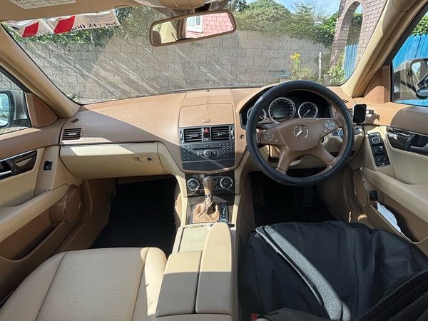 Mercedes-Benz C-Class Saloon, Petrol, 2008, Beige