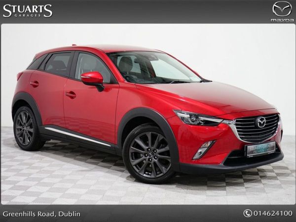 Mazda CX-3 SUV, Petrol, 2018, Red