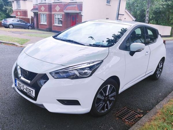 Nissan Micra Hatchback, Petrol, 2018, White