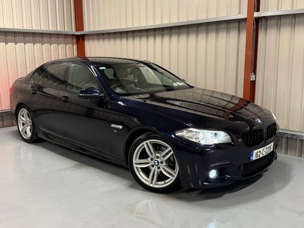 BMW 5-Series Saloon, Diesel, 2016, Black