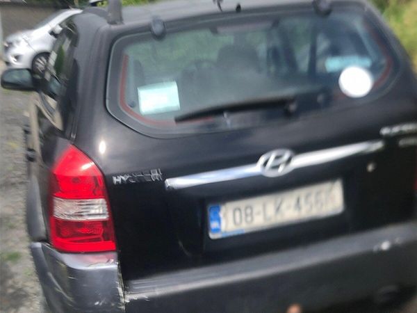 Hyundai Tucson SUV, Diesel, 2008, Black