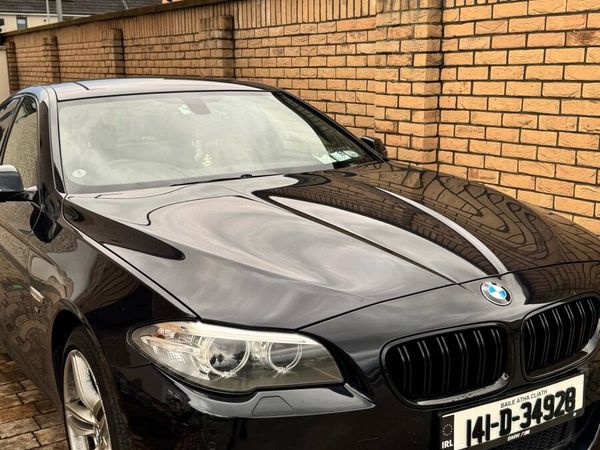 BMW 5-Series Saloon, Diesel, 2014, Black