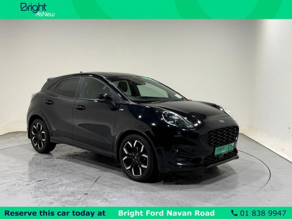 Ford Puma MPV, Petrol Hybrid, 2021, Black