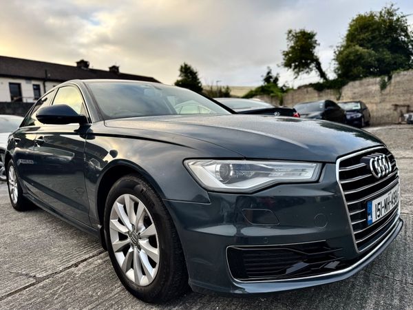 Audi A6 Saloon, Diesel, 2015, Blue