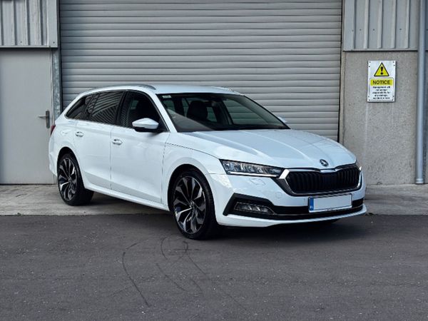 Skoda Octavia Estate, Diesel, 2021, White