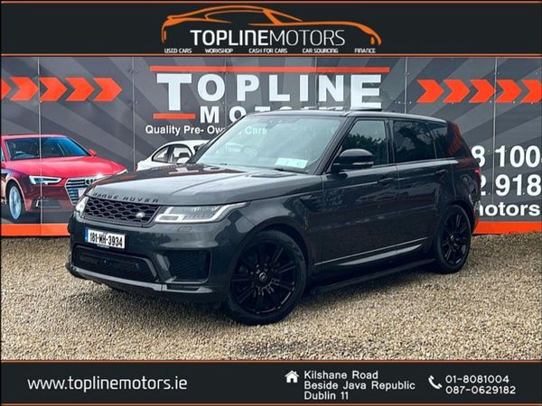 Land Rover Range Rover Sport Estate, Diesel, 2018, Grey