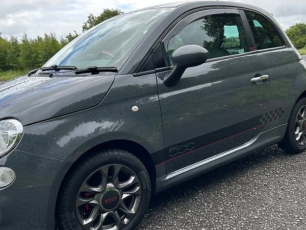 Fiat 500 Hatchback, Petrol, 2014, Grey