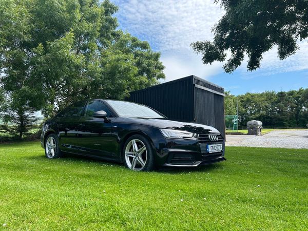 Audi A4 Saloon, Diesel, 2017, Black