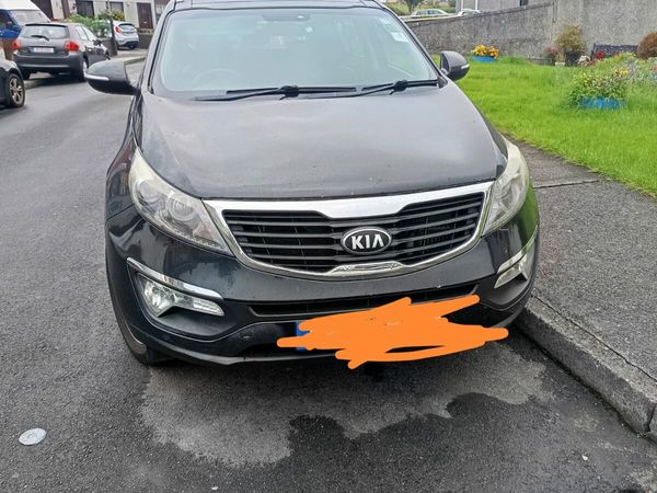 Kia Sportage SUV, Diesel, 2012, Black