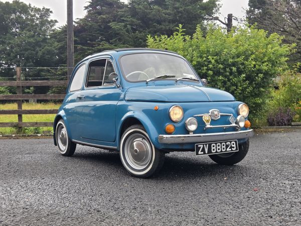 Fiat 500 Saloon, Petrol, 1968, Blue