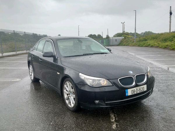 BMW 5-Series Saloon, Diesel, 2008, Black
