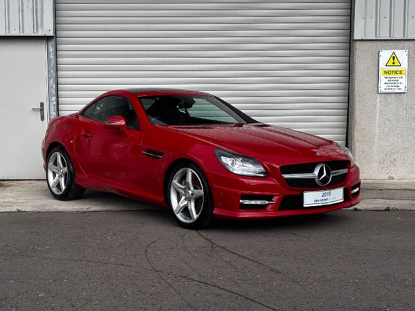 Mercedes-Benz SLK Convertible, Petrol, 2015, Red