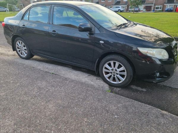 Toyota Corolla Saloon, Petrol, 2009, Black