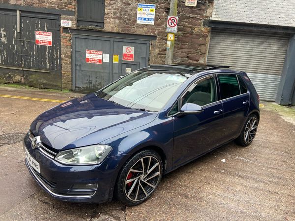 Volkswagen Golf Hatchback, Diesel, 2016, Blue