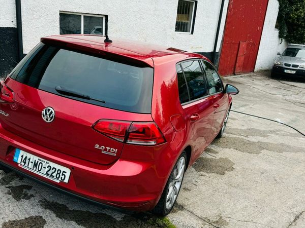 Volkswagen Golf Hatchback, Diesel, 2014, Red
