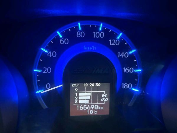 Honda Fit Hatchback, Petrol Hybrid, 2010, Green