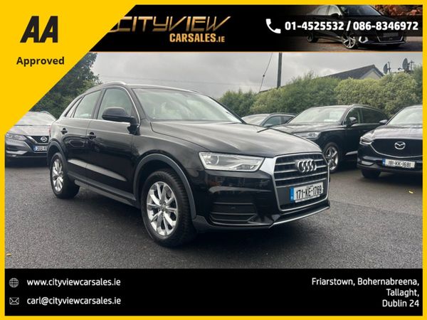 Audi Q3 Estate, Diesel, 2017, Black