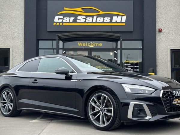 Audi A5 Coupe, Petrol, 2022, Black