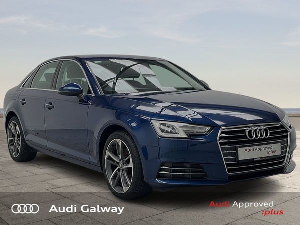 Audi A4 Saloon, Diesel, 2018, Blue