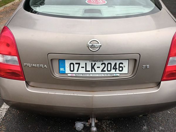 Nissan Primera Saloon, Petrol, 2007, Brown