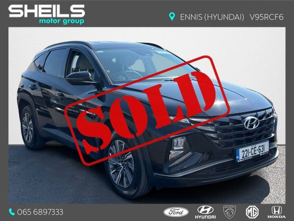 Hyundai Tucson SUV, Petrol Hybrid, 2022, Black