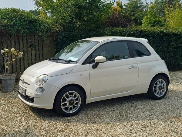 Fiat 500 Hatchback, Petrol, 2009, White