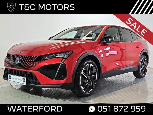 Peugeot 408 Hatchback, Petrol, 2024, Red
