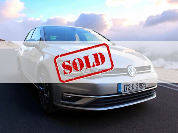 Volkswagen Golf Hatchback, Petrol, 2017, Silver