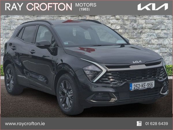 Kia Sportage SUV, Petrol Hybrid, 2025, Black