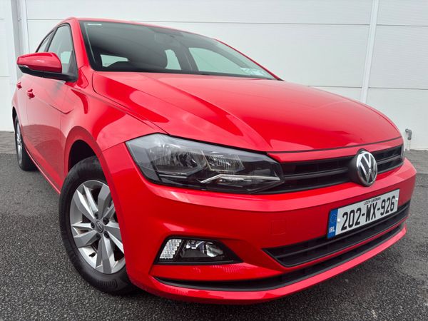 Volkswagen Polo Hatchback, Petrol, 2020, Red