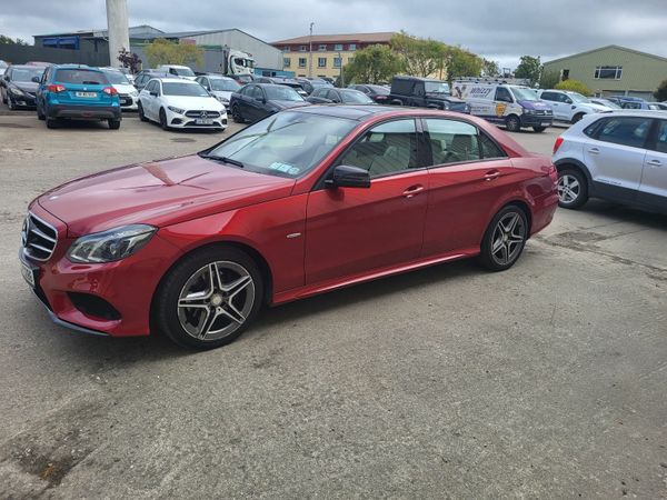 Mercedes-Benz E-Class Saloon, Diesel, 2016, Red