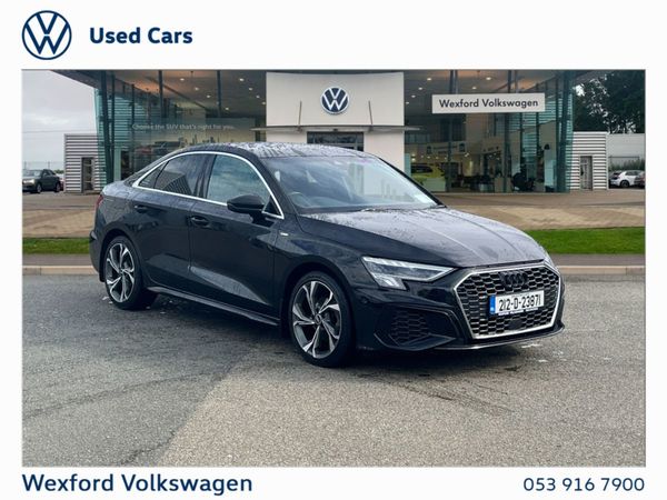 Audi A3 Saloon, Diesel, 2021, Black